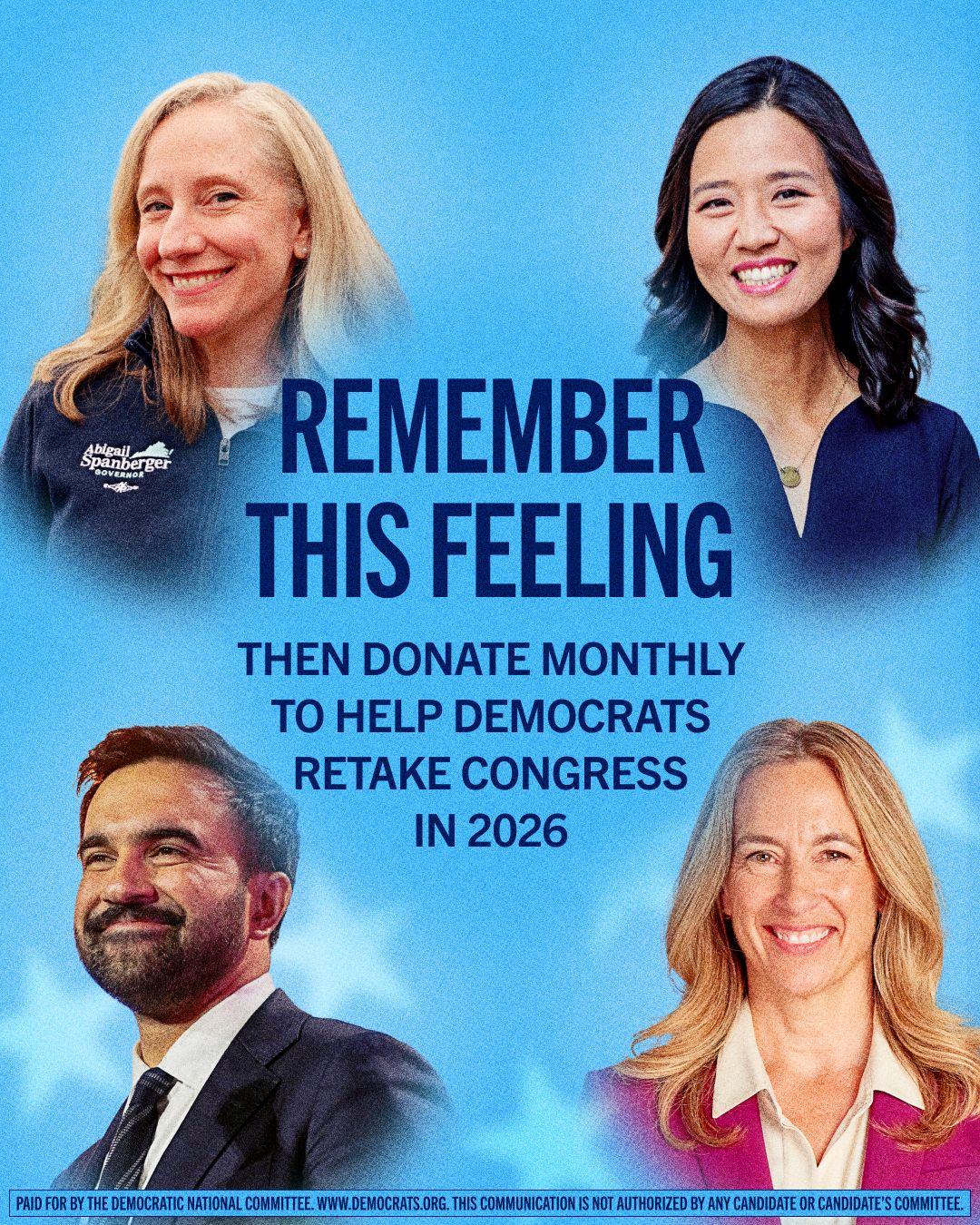 REMEMBER THIS FEELING: New York City Mayoral Race, Boston Mayoral Race, NJ Governor's Race, VA Governor's Race