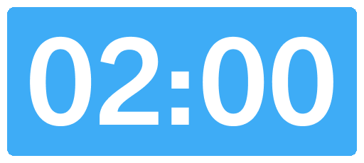 2 minute countdown